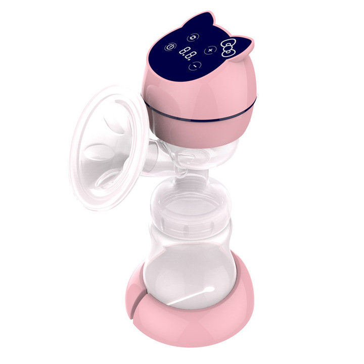 USB charging mode Breast pump liquid crystal display electric Milking machine Cartoon Breast pump