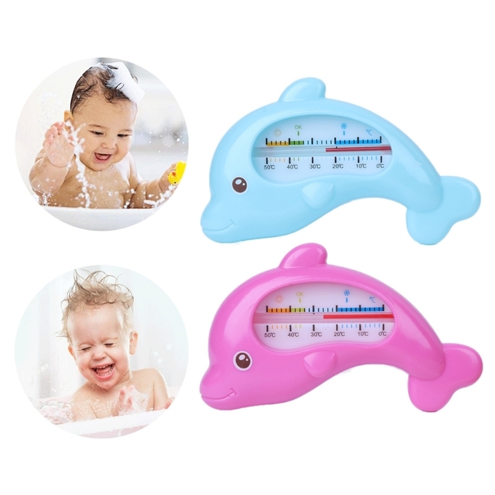 Baby Toy Floating Fish Shape Baby Bathing Toys For Childern Kids Temperature Gauge