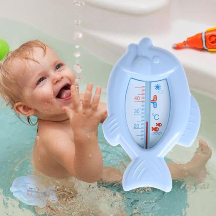 Baby Toy Floating Fish Shape Baby Bathing Toys For Childern Kids Temperature Gauge