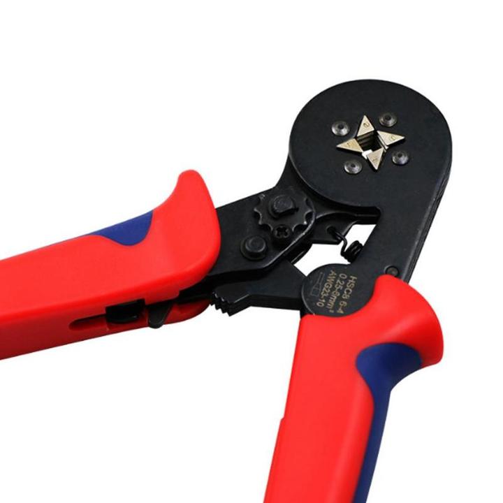 HSC8 6-4 Terminal Crimping Pliers Wire Stripper Crimper Ferrule Crimping Hand Tool Pliers