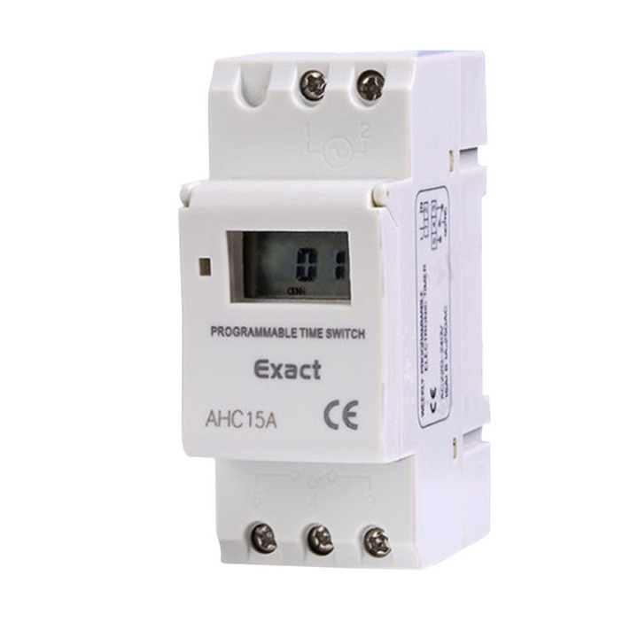 Best price for 24V 12V AHC15A THC15A Din Rail Digital Timer Time Switch ...