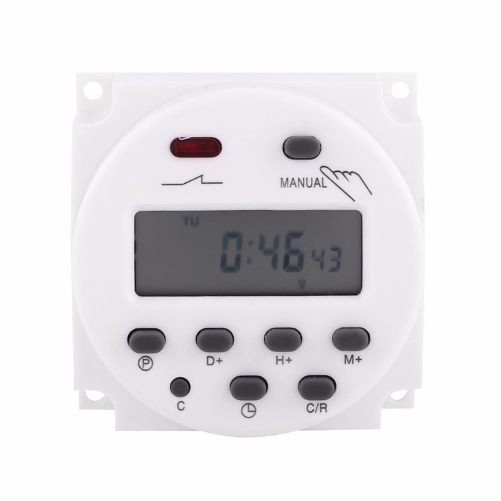 Timer CN101A AC 110V Digital LCD Power Timer Programmable Time Switch Relay 16A timers timer