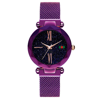 Vibrato Same paragraph magnet Magnet Milan Starry sky Ms Watch