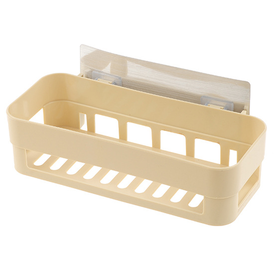 No trace Suction wall Shelf Washing Supplies Storage shelf bathroom Storage rack