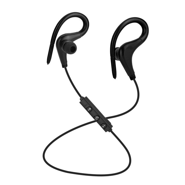 Sports Wireless Bluetooth Earphones Stereo Headset Ear hook Waterproof Hifi Earbud Headphones