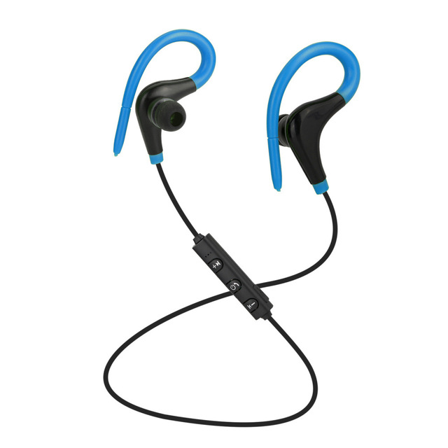 Sports Wireless Bluetooth Earphones Stereo Headset Ear hook Waterproof Hifi Earbud Headphones