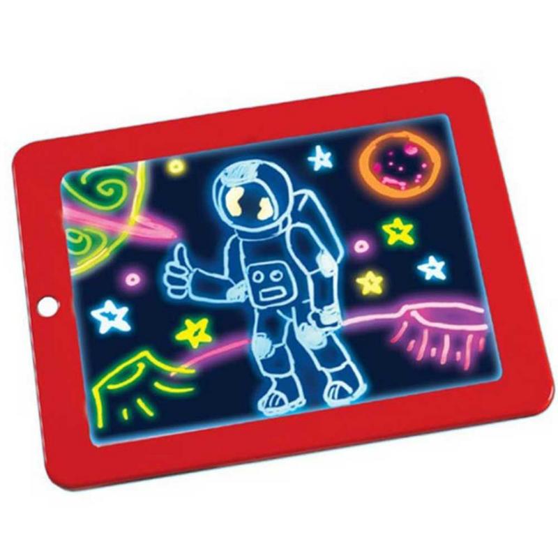 3D Magic Drawing Pad Puzzle Board 3D Sketchpad Tablet For Children Tablet With Stylus Smart Paper