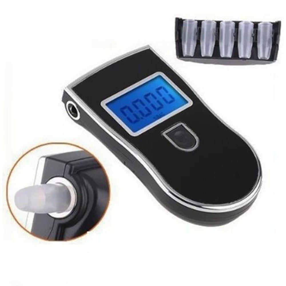 NEW Hot selling AT-818 Professional Police Digital Breath Alcohol Tester Breathalyzer AT818