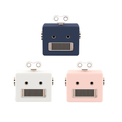 Creative Retro robot Speaker outdoor Walkman Mini Cartoon wireless Bluetooth sound