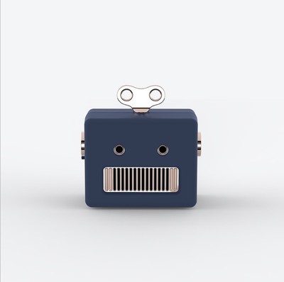 Creative Retro robot Speaker outdoor Walkman Mini Cartoon wireless Bluetooth sound