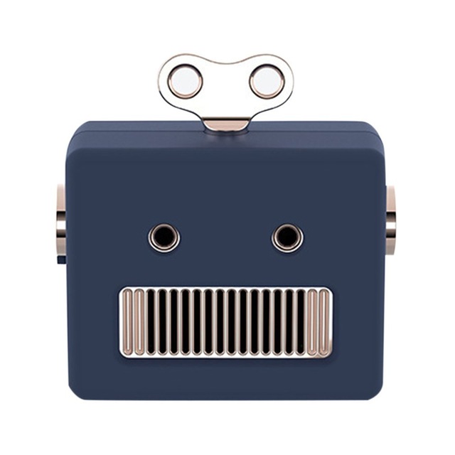 Creative Retro robot Speaker outdoor Walkman Mini Cartoon wireless Bluetooth sound