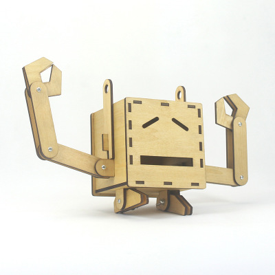 expression DIY robot tissue box Paper towel Creative gift
