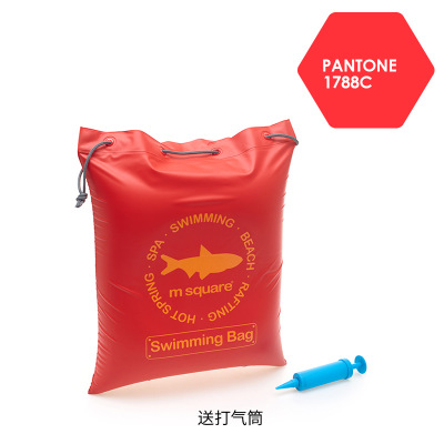 outdoor Beach Storage Anti-fouling bag Swim waterproof Bag Inflatable Seat cushion