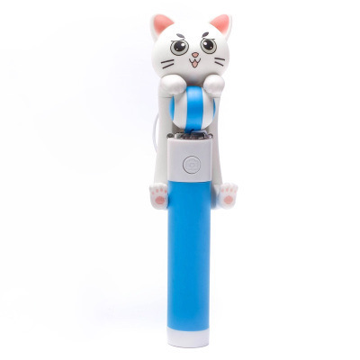 Creative Mr. Cat Cartoon Remote control Selfie stick Mobile phone Take a photo Sharp weapon