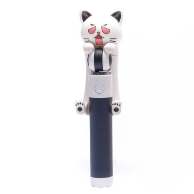 Creative Mr. Cat Cartoon Remote control Selfie stick Mobile phone Take a photo Sharp weapon