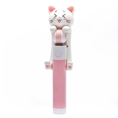 Creative Mr. Cat Cartoon Remote control Selfie stick Mobile phone Take a photo Sharp weapon