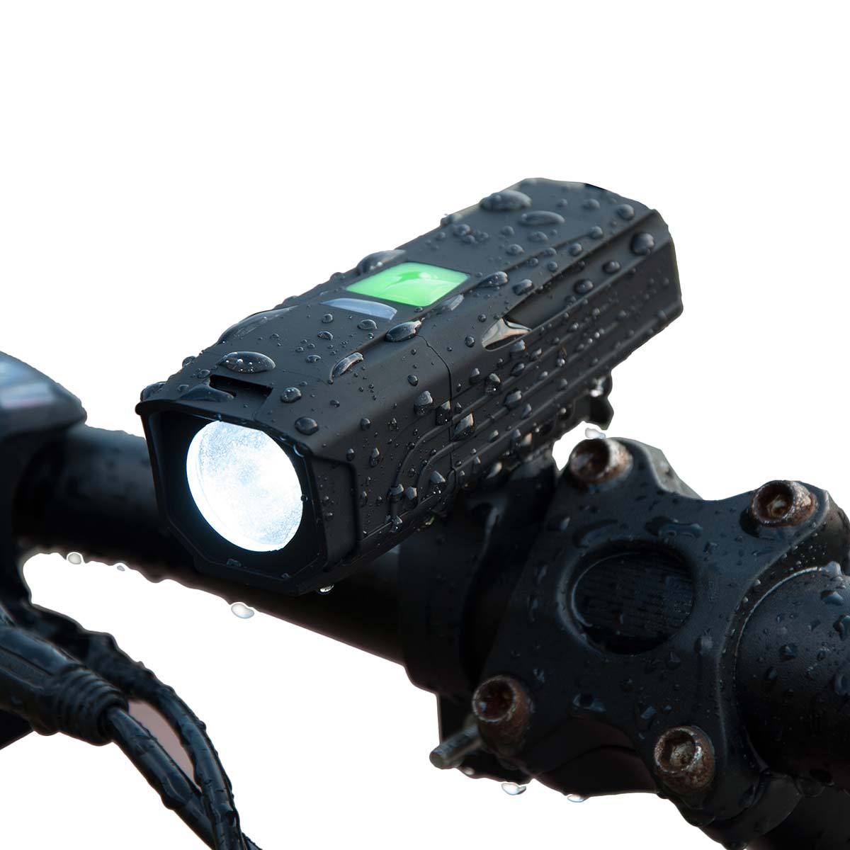 Mountain bicycle led Bright lights bicycle headlight USB Charging T6 Riding sailor Electric light
