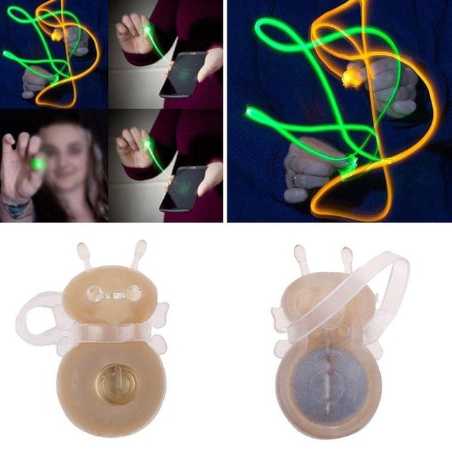 Light Burst Honeybee Magic Lantern New Toy Magic Finger Prop Lamp 3D Hologram Projection Toy