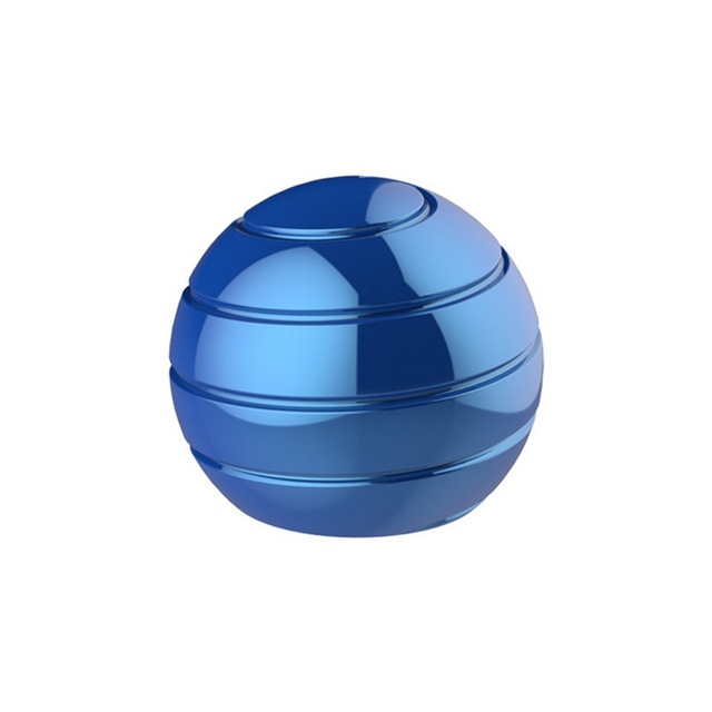 Vortecon Desktop Anti Stress Toy Aluminum Alloy Hypnosis Rotary Gyro Adult Fingertip Toy