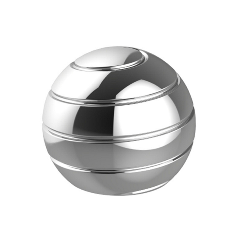 Vortecon Desktop Anti Stress Toy Aluminum Alloy Hypnosis Rotary Gyro Adult Fingertip Toy