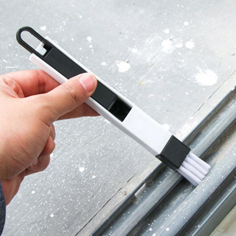 2set Window Sash Groove Cleaning Brush Window Groove Small Brush KitchenComputer Cleaning Tool