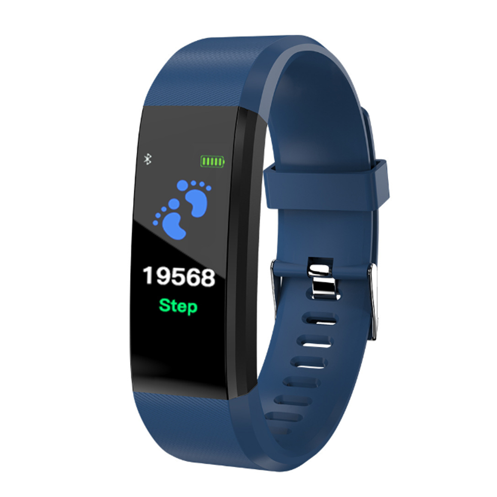 115plus Bluetooth Smart Wristband Color Screen IP67 Waterproof Smart Watch