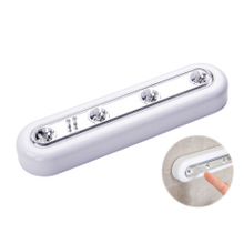 Mini 4 LED Cabinet Lamp for Kitchen Bedroom Cupboard Drawer Closet Wardrobe Lighting