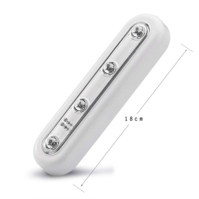 Mini 4 LED Cabinet Lamp for Kitchen Bedroom Cupboard Drawer Closet Wardrobe Lighting