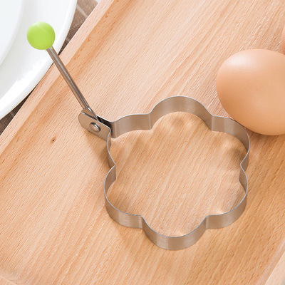 Creative stainless steel Omelette Heart-shaped Fried egg model Love convenient Mold  Kitchen Restaurant Supplies