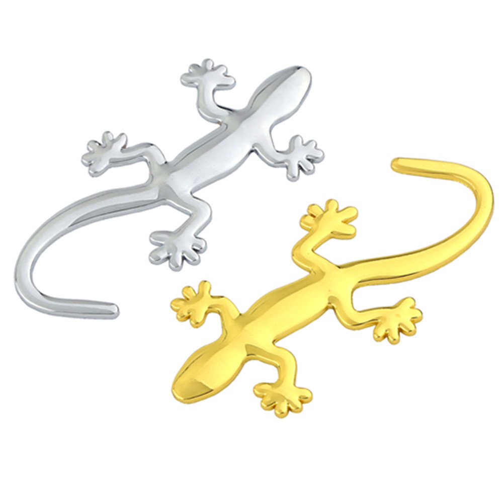 Gecko 3D Car Auto Motorcycle Emblem Badge Car Styling Stickers Automobiles Car-Styling