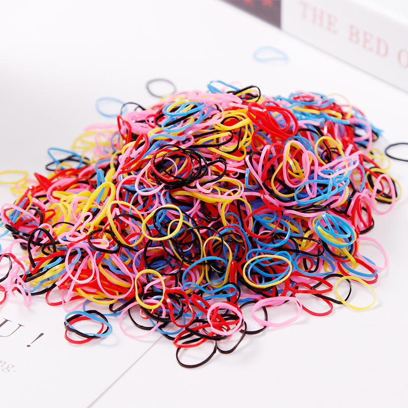 Cute Girls Colourful Elastic Hair Bands Ponytail Holder Rubber Band Scrunchies Kids Hair  hair braid