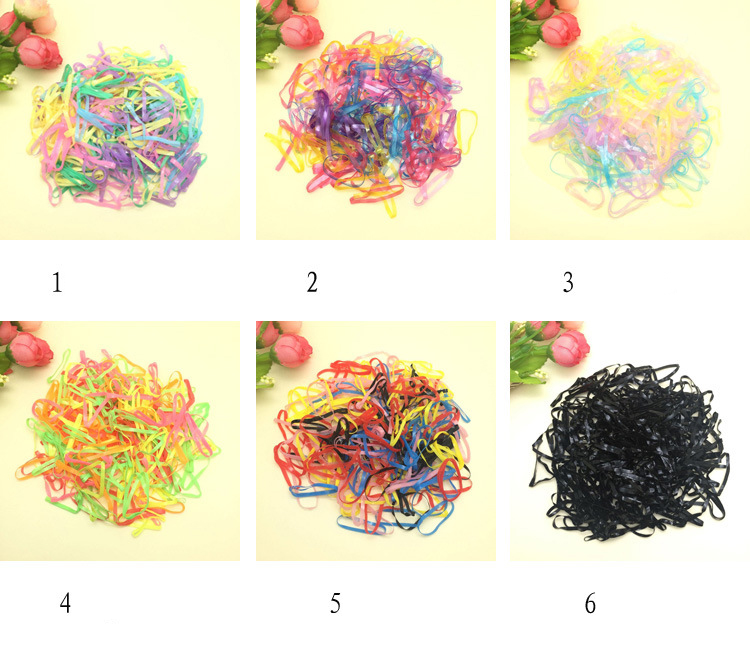 Cute Girls Colourful Elastic Hair Bands Ponytail Holder Rubber Band Scrunchies Kids Hair  hair braid