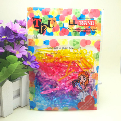 Cute Girls Colourful Elastic Hair Bands Ponytail Holder Rubber Band Scrunchies Kids Hair  hair braid
