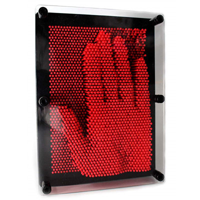 3D Clone Plastic Hand-shaped Fun Variety Needle Painting Toy Office Decoration Handprint