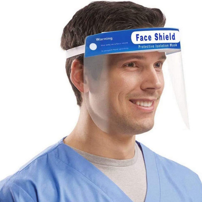 Multi-Function Anti-fog Transparent Face Shield Double-sided Protective Mask  Daily Necessities