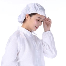 Anti-static Dust-free Work Hat High Quality Dust Hat Anti-static Work Hat Polyester Chef Hat