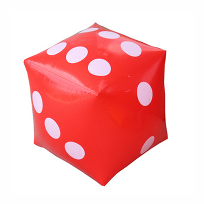 Kids Inflatable Play in the water Toy Plastic Ball PVC dice Ball Children's toys Teaching props