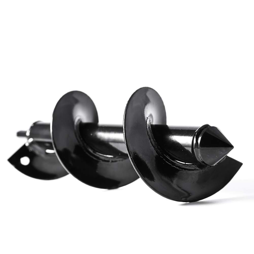 Garden Auger Spiral Drill Bit Flower Planter Bulb  Gardening Bedding Planting Hole Digger Tool