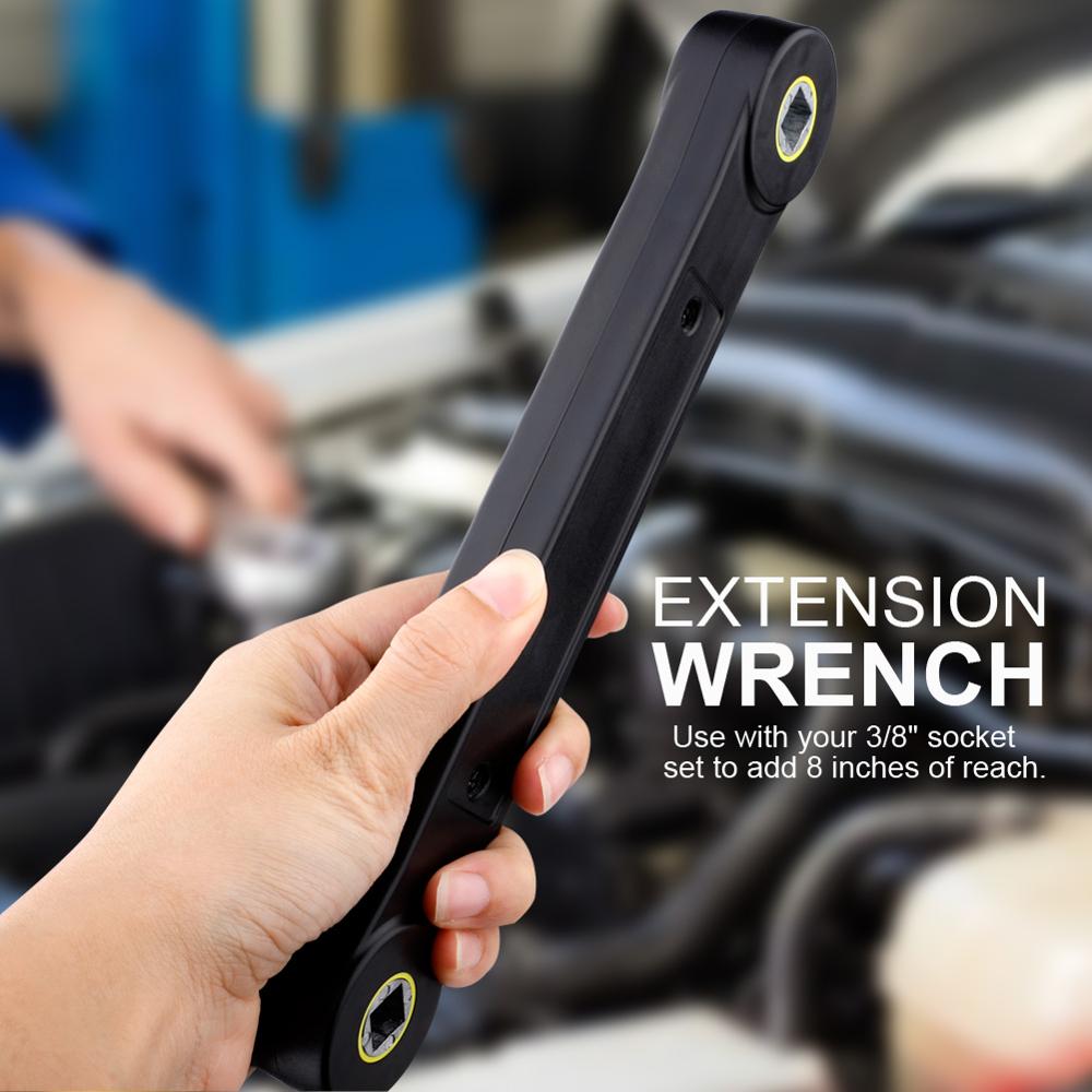 Universal Extension  Tite Reach Extension Wrenches Screwdriver Adapter Wrench Car Spanner Car Repair
