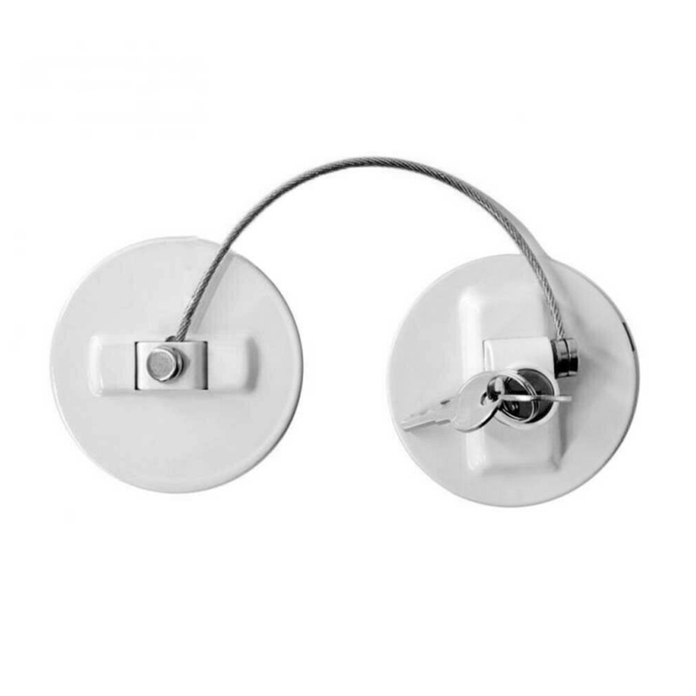 Child Safety Drawer Window Cabinet Anti-Corrosion Refrigerator Lock Prevent Falling Protection