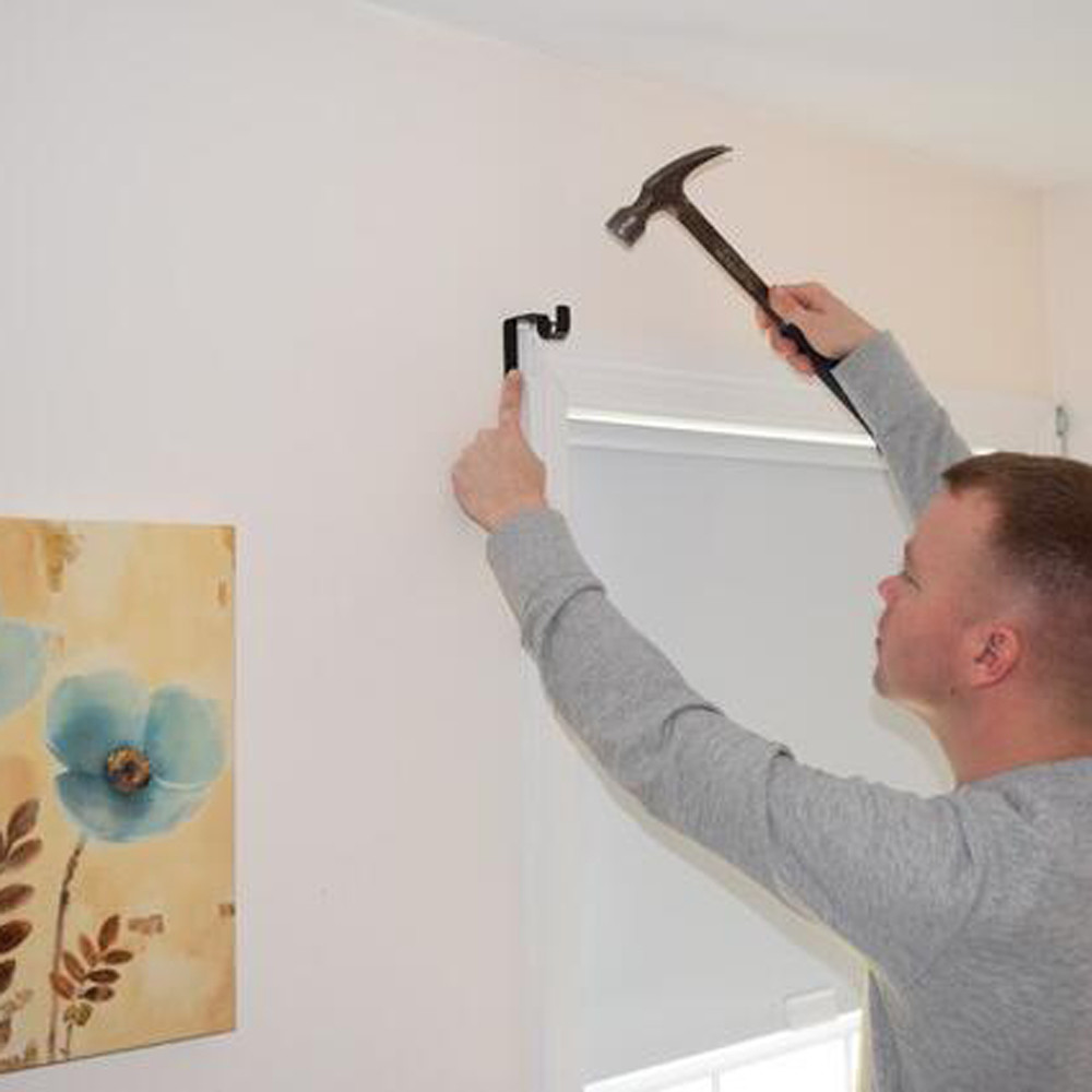 Curtain Rod Holders Bracket Into Window Frame Curtain Rod Bracket High Quality  iron plate Curtain