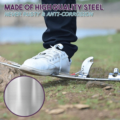 Stainless Steel Automatic Spring Fishing Rods Holders Sensitivity Folding Fishing Bite Bracket