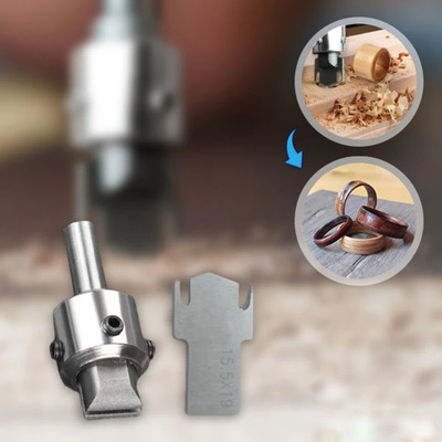 Wooden Thick Ring Maker Ring knife Finger spanner Ring Take embryo Bead knife