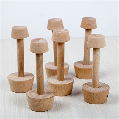 Tart Pusher Double Side Tart Tamper Pastry Pusher Wooden Eggtart Mold Baking Cake Tool