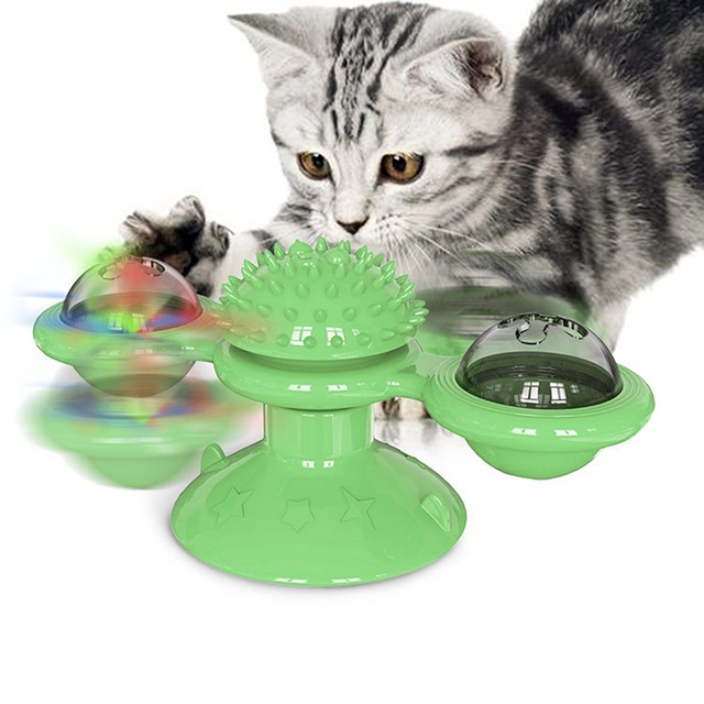 Pet Toy Scratching Tickle Cats Hair Brush Cat Toys Interactive Puzzle Smart Pet Toys
