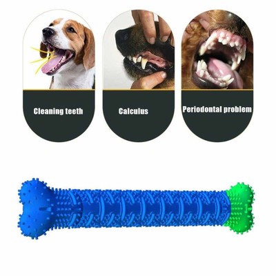 Pet Molar Tooth Cleaning Brushing Stick Doggy Puppy Dental Care Pet Self-Brushing Toothbrush