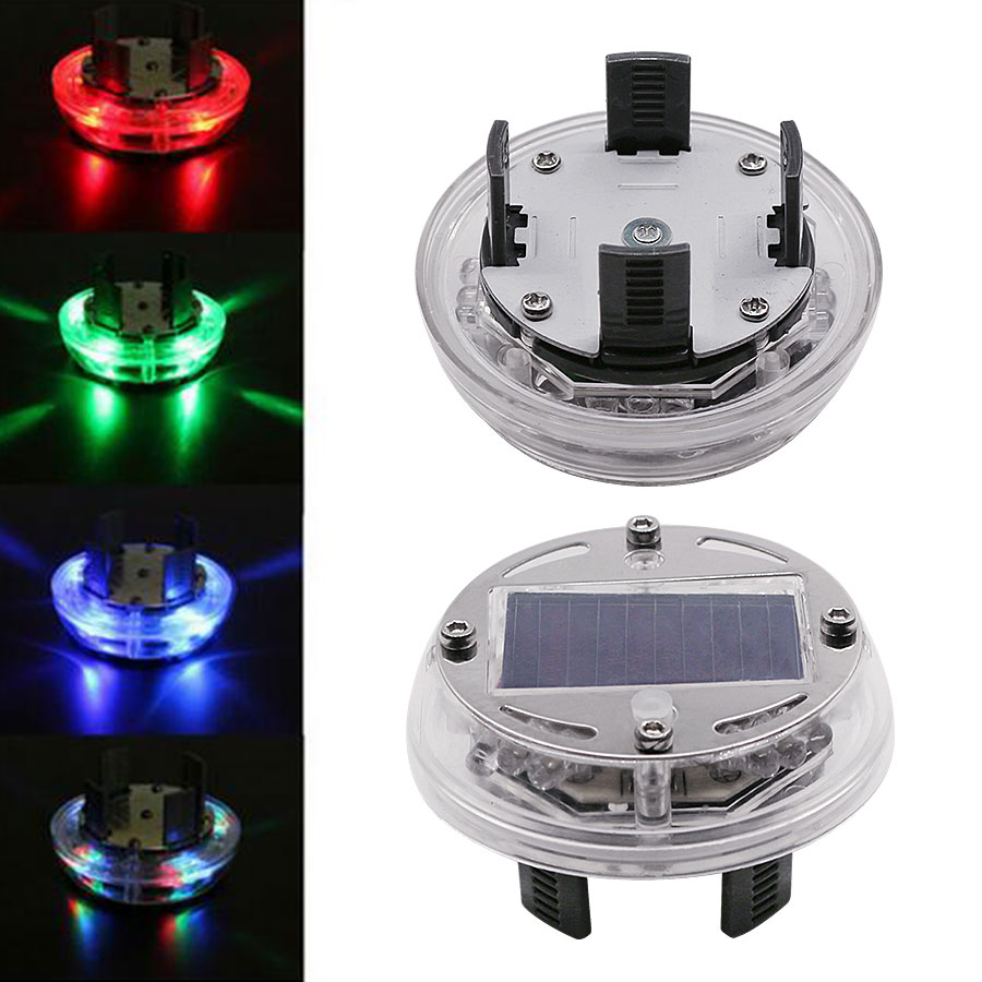 4 Mode 12 LED Car Automobile Solar Flash Bright Wheel Tire Rim Light Decoration