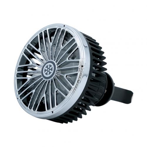 Car fan portable mini cool colorful LED light USB power supply car powerful cooling air fan