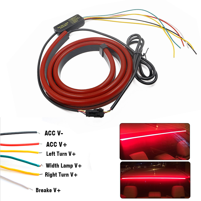 Car brake lights Strobe light Rear glass LED Decorative lights Streamer light Warning Light