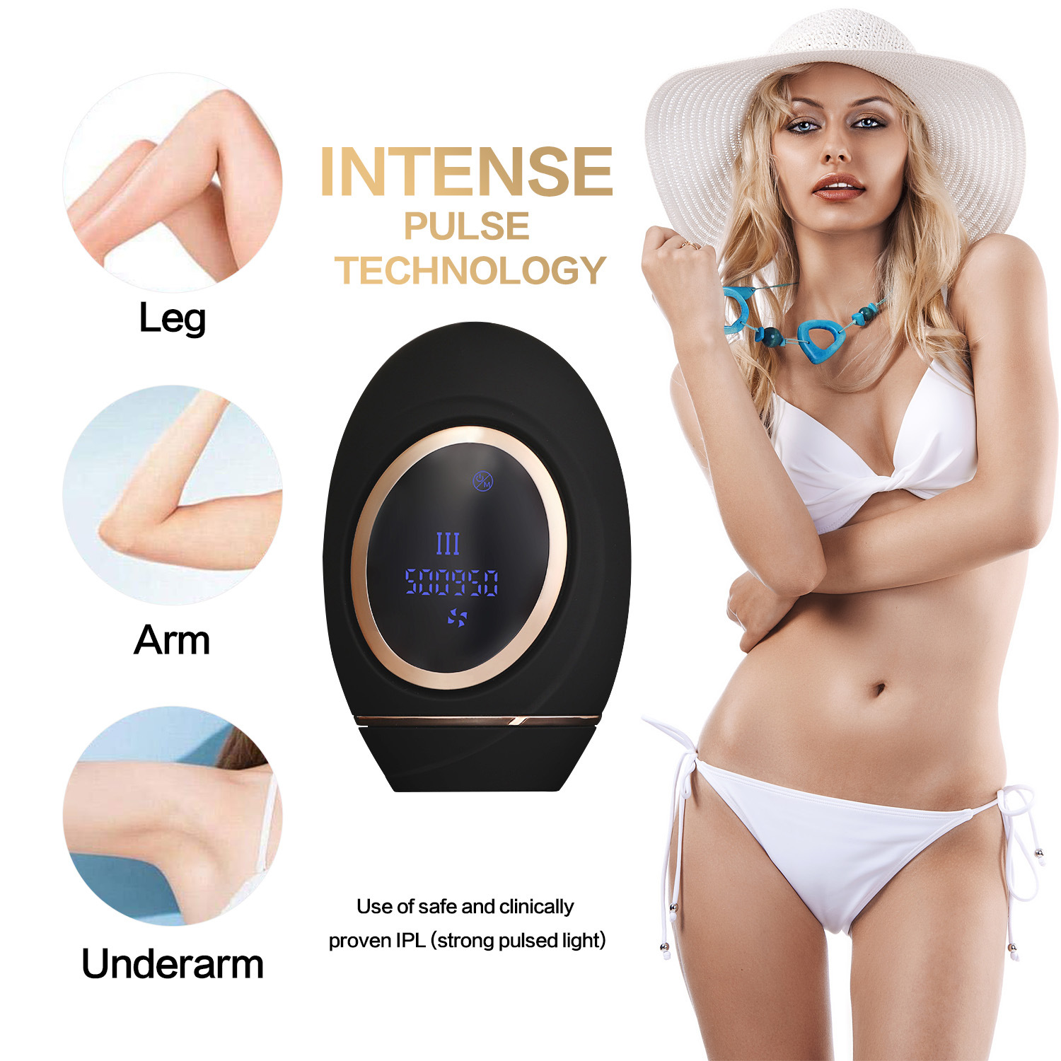 Laser Hair Removal Device IPL Skin rejuvenation beauty equipment Leg hair removal